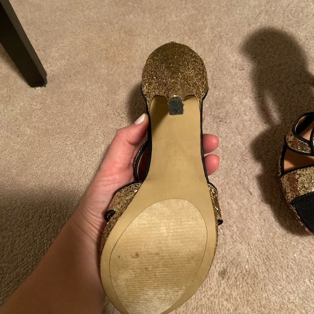 Sparkle heels size 6 - Picture 5 of 7